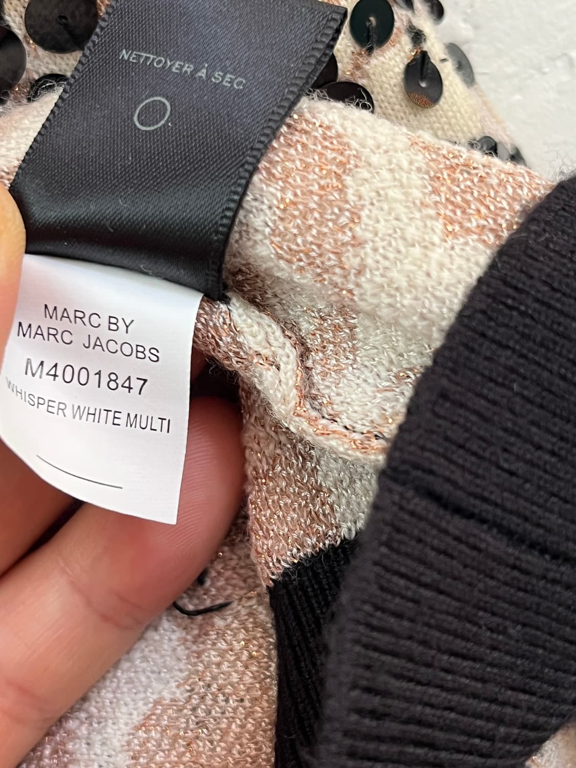 Marc Jacobs 마크제이콥스 레오파드 스팽글 니트 M 상품이미지5