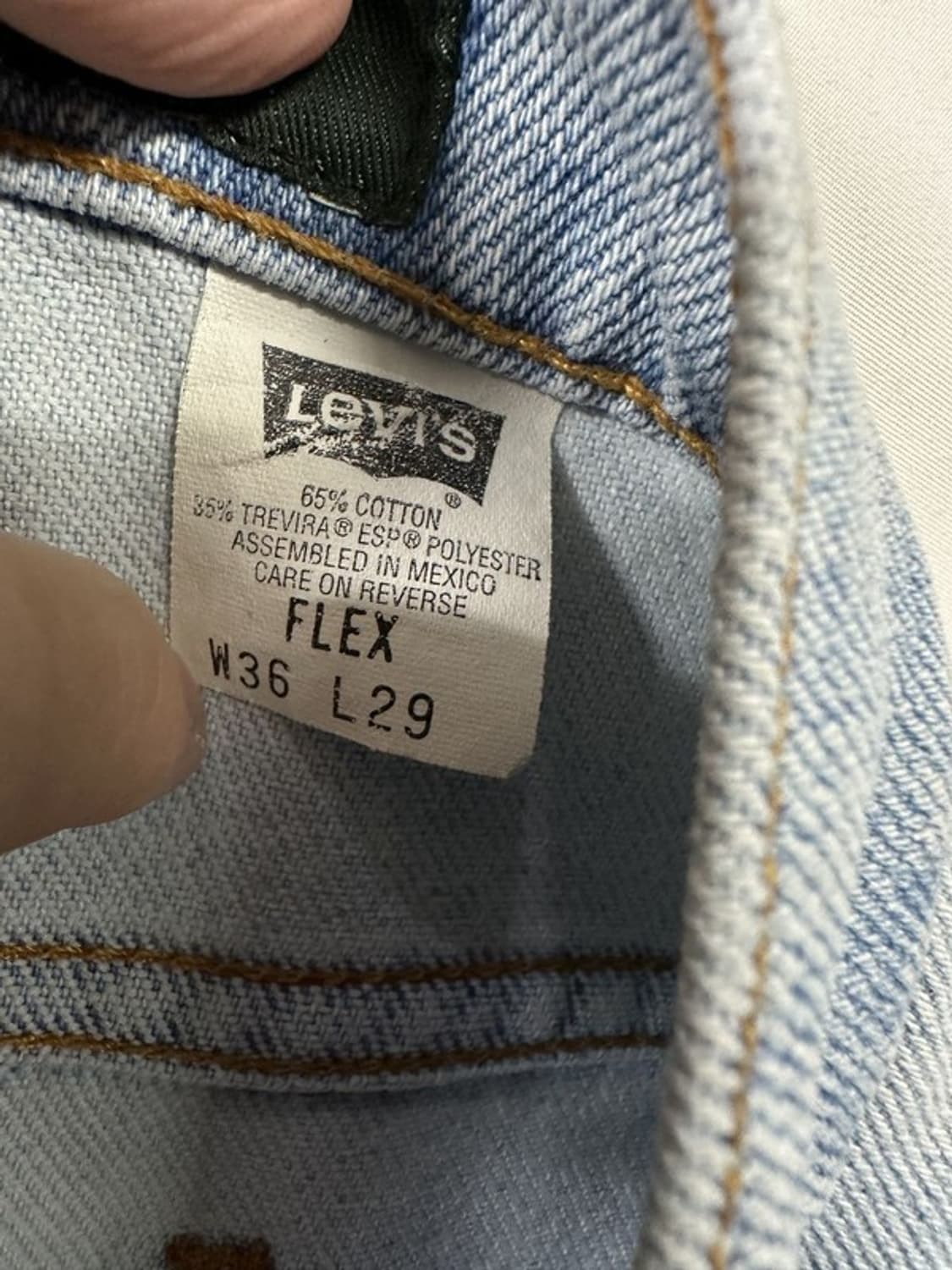 [W36L29] LEVI'S 리바이스540 90s 오렌지탭 빈티지 상품이미지9