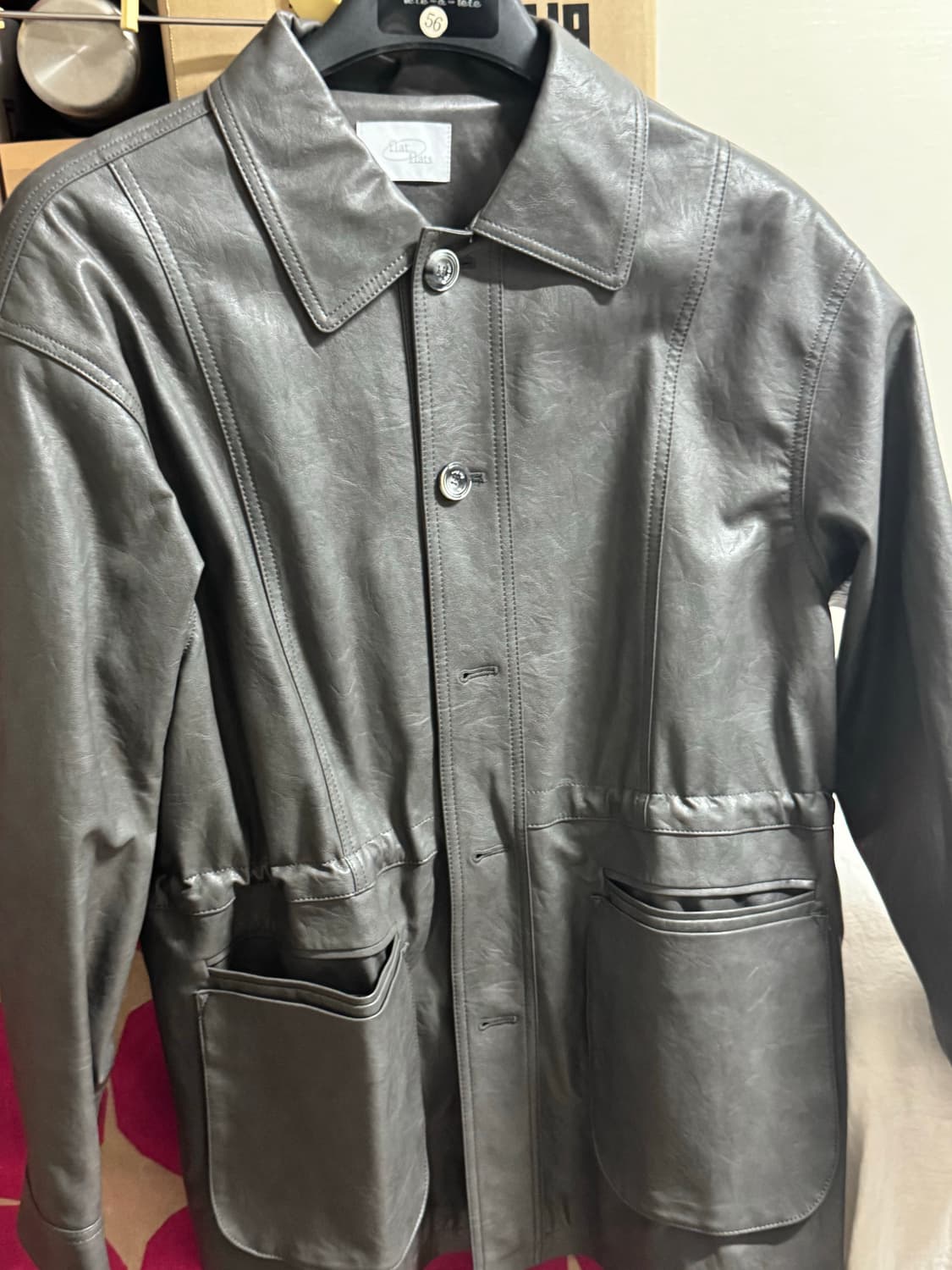 비건레더재킷 상품이미지2