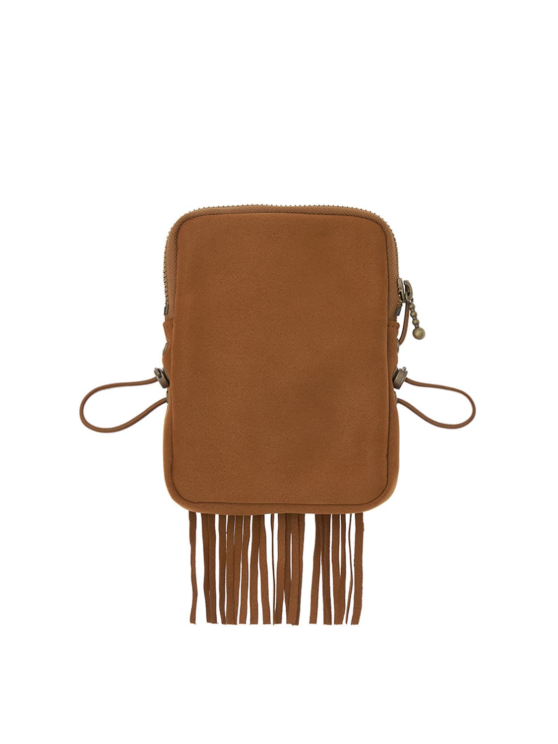 기준) 웨스턴 프린지 미니백 브라운 상품이미지7