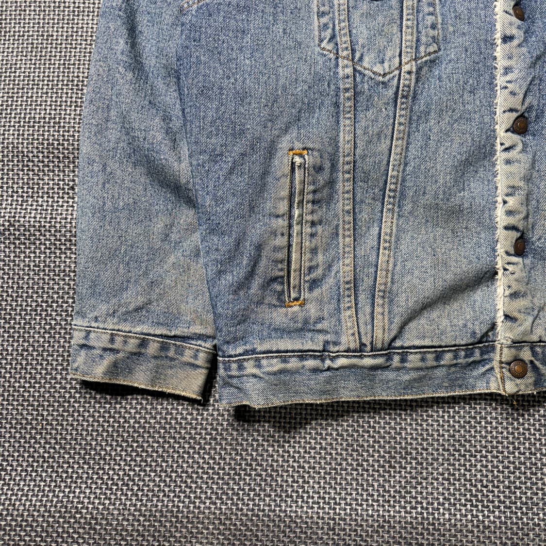 90s 리바이스 쉐르파 데님 트러커 (old-8521) 상품이미지3