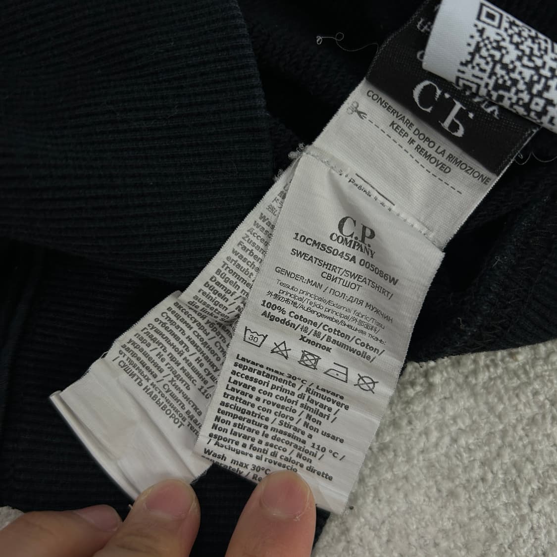 Cp컴퍼니 맨투맨 m 상품이미지5