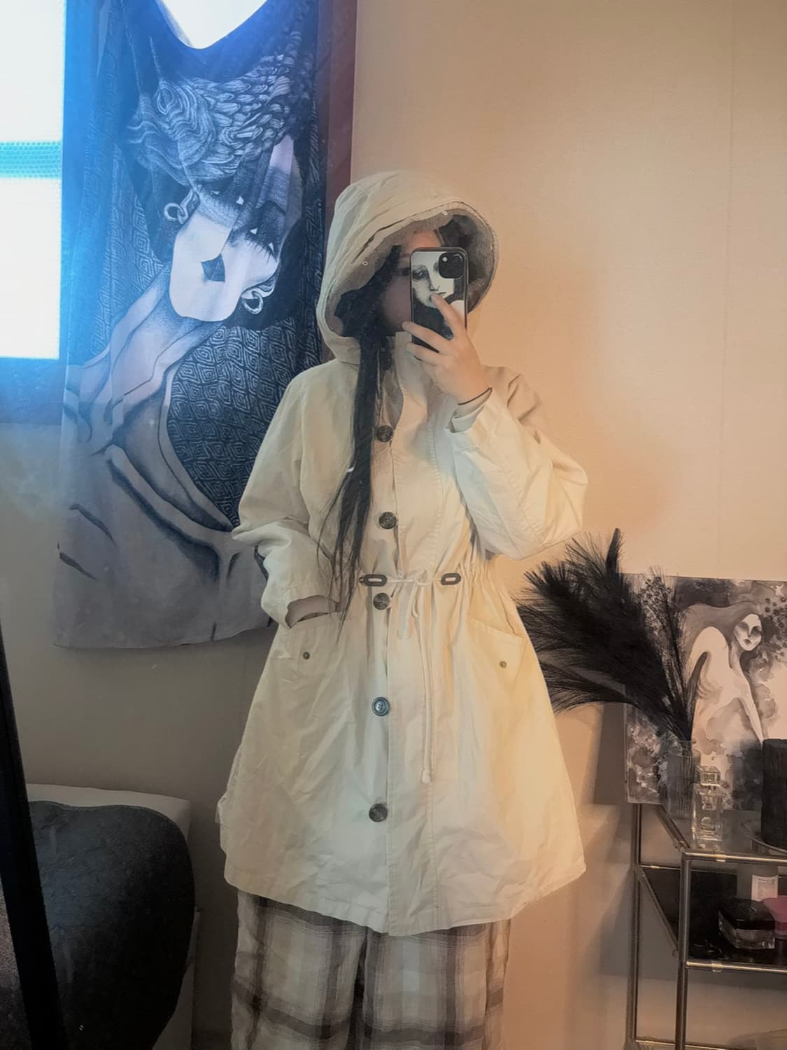 빈티지 모리 후드야상 상품이미지1