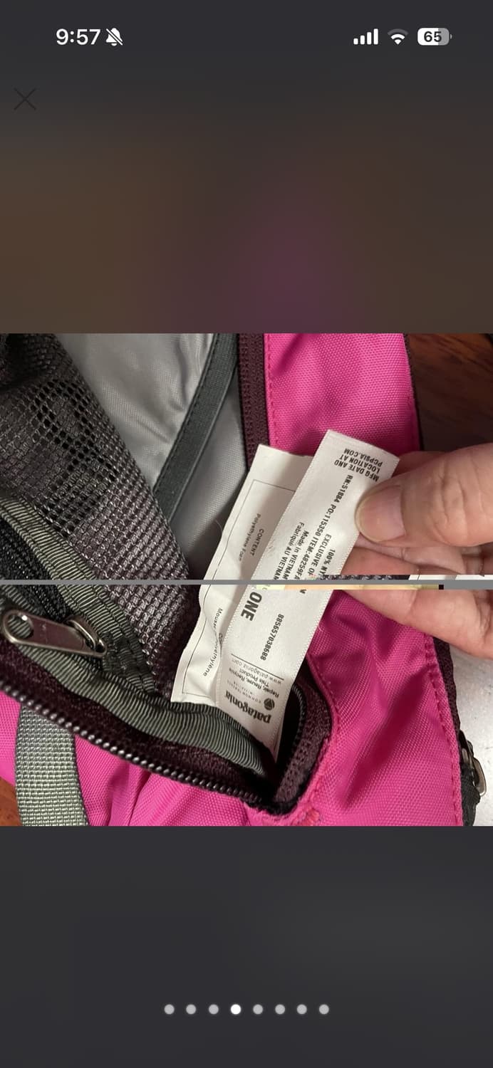 Patagonia atom slingbag 8L pink 상품이미지4