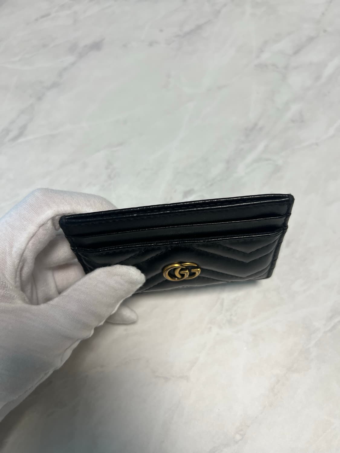 구찌 마몬트 카드지갑 블랙 상품이미지3