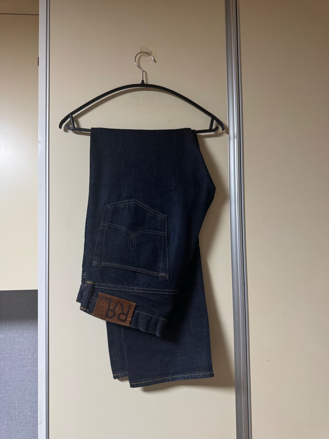 더블알엘 RRL 스트레이트 레그 원스 워시 셀비지진 31x30 상품이미지1