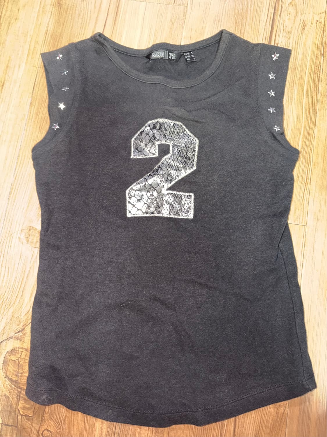 y2k 빈티지 펑크 슬리브리스 상품이미지1