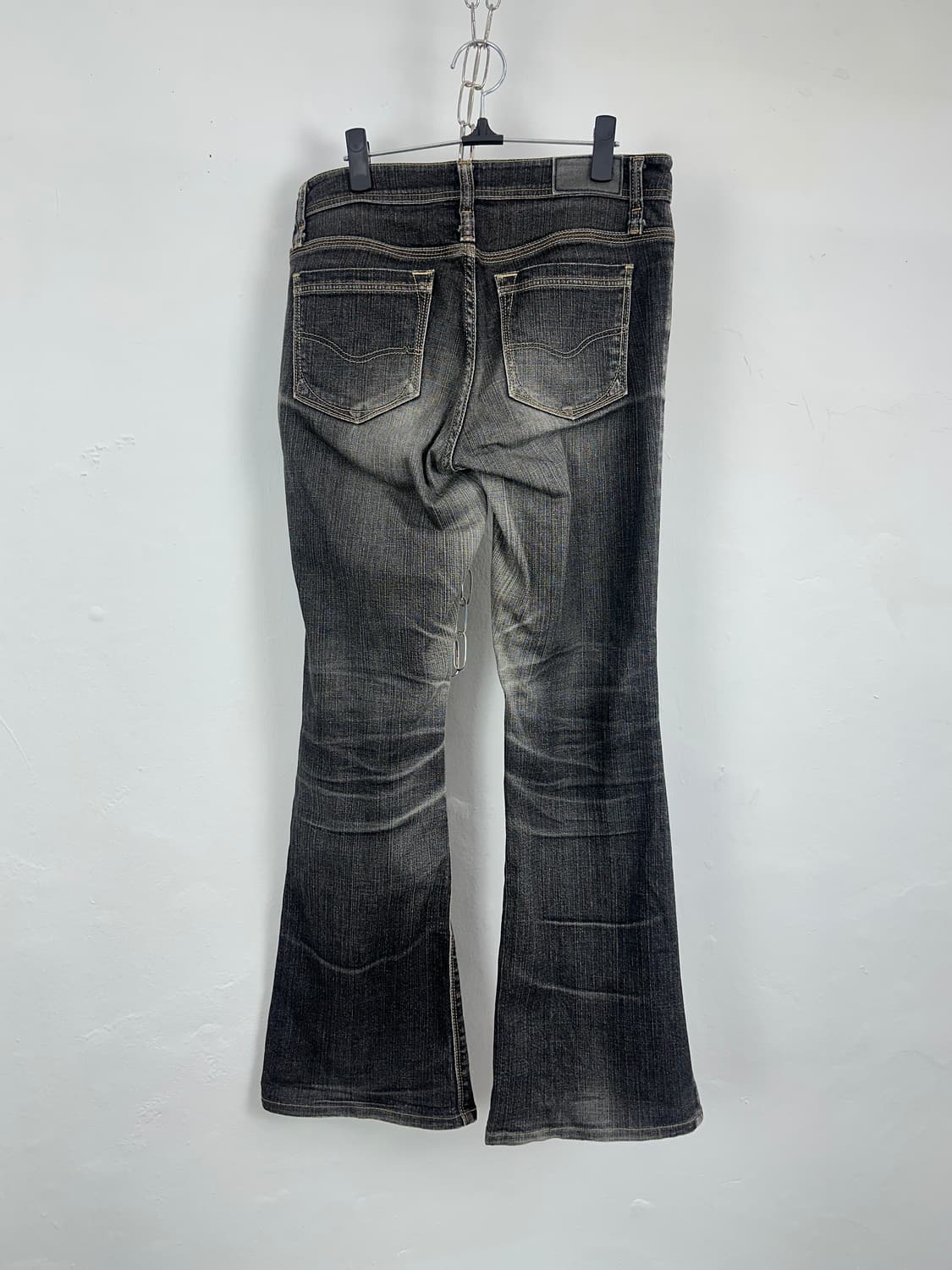Flare Fade Lines Denim Washing Jeans  상품이미지8