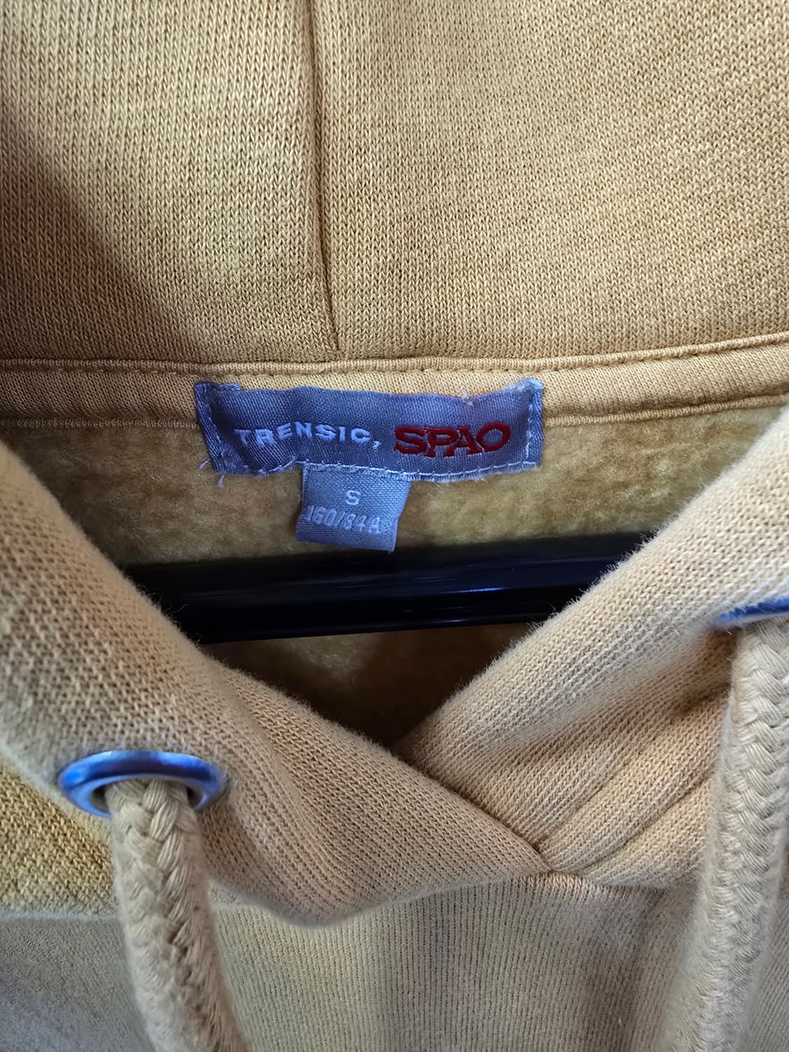 스파오 노란색 후드티 (1388) 상품이미지3