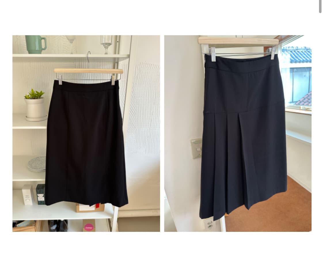 플리츠 롱스커트 상품이미지5