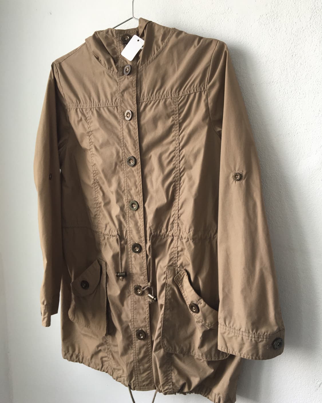 High neck hood cotton jacket 상품이미지4