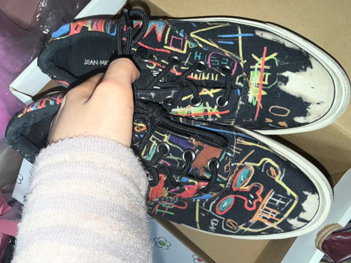 컨버스 X 바스키아 블랙 250 상품이미지2