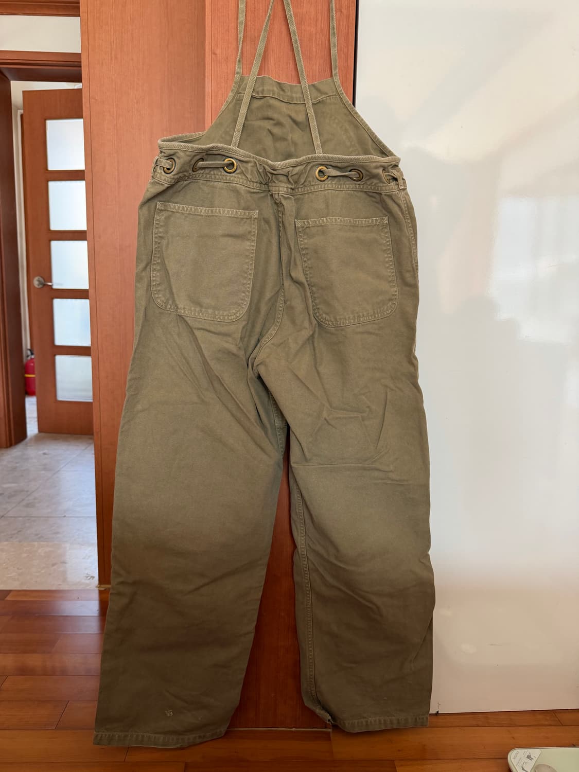 캐피탈 LIGHT CANVAS 멜빵 오버롤 팬츠 1사이즈 상품이미지4