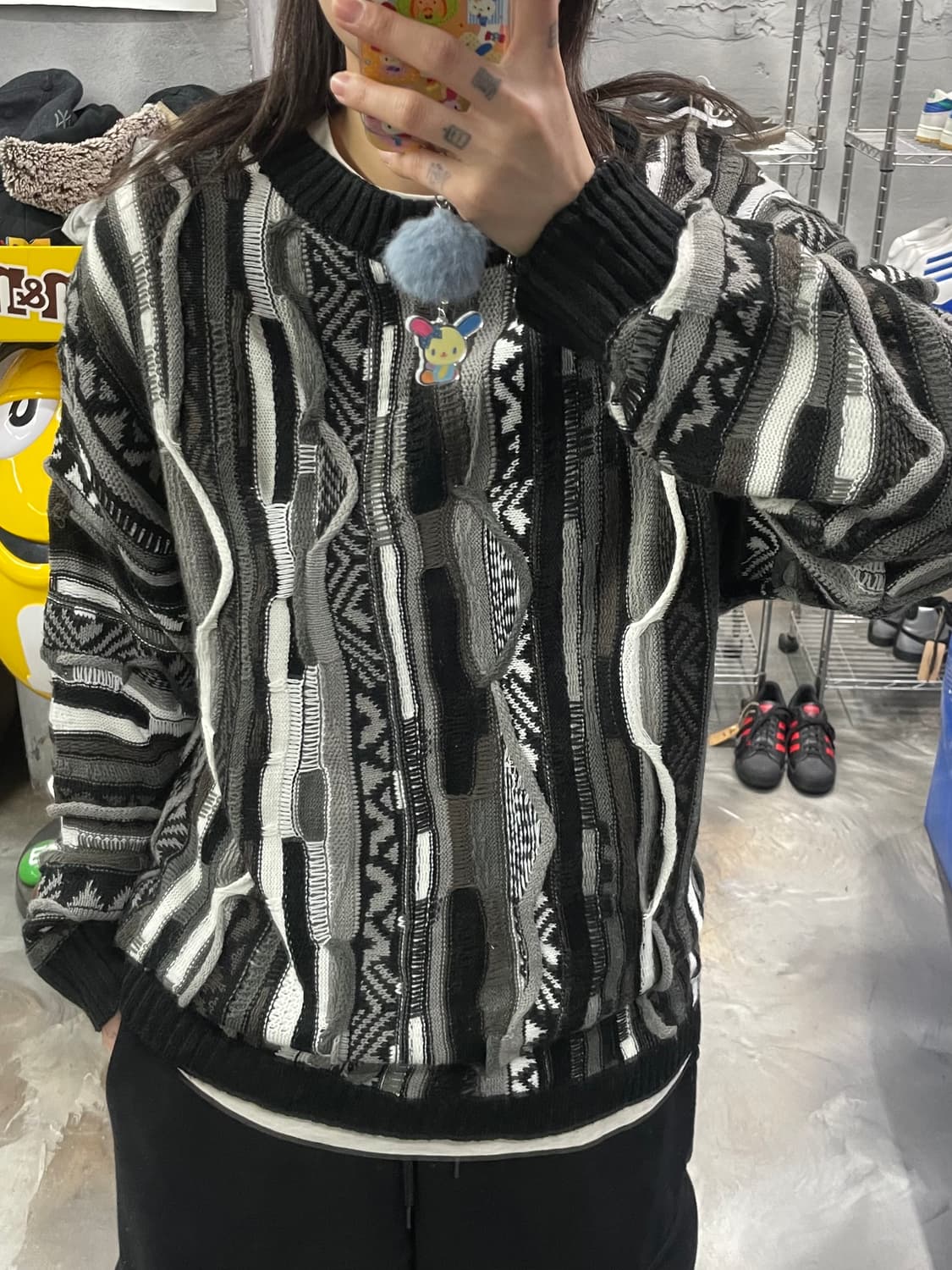 빈티지 케이블 니트 상품이미지6