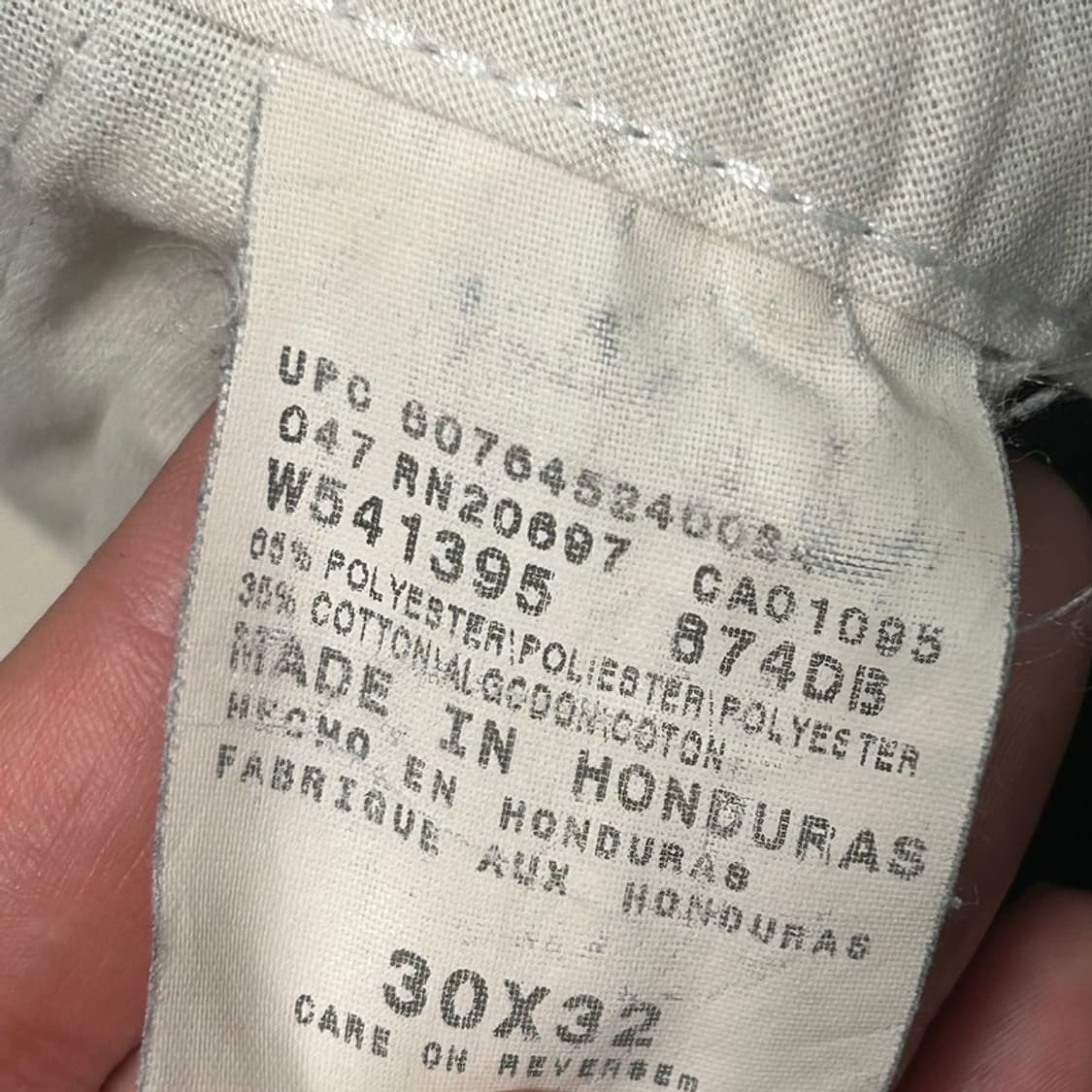 디키즈 스트레이트 코튼 팬츠 브라운 30X32 상품이미지5