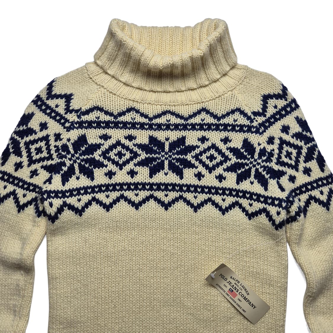 [S] 폴로 진스 컴퍼니 페어아일 터틀넥 니트 상품이미지3