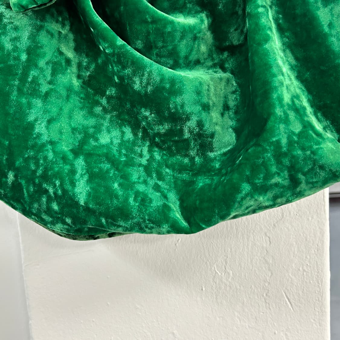 TOGA PULLA green velvet ring bag  상품이미지3