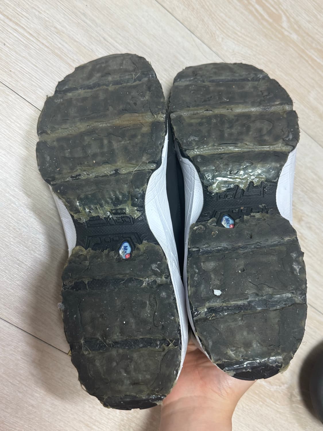 나이키 꼼데가르송 에어맥스 선더 SP 흰검 290 상품이미지7
