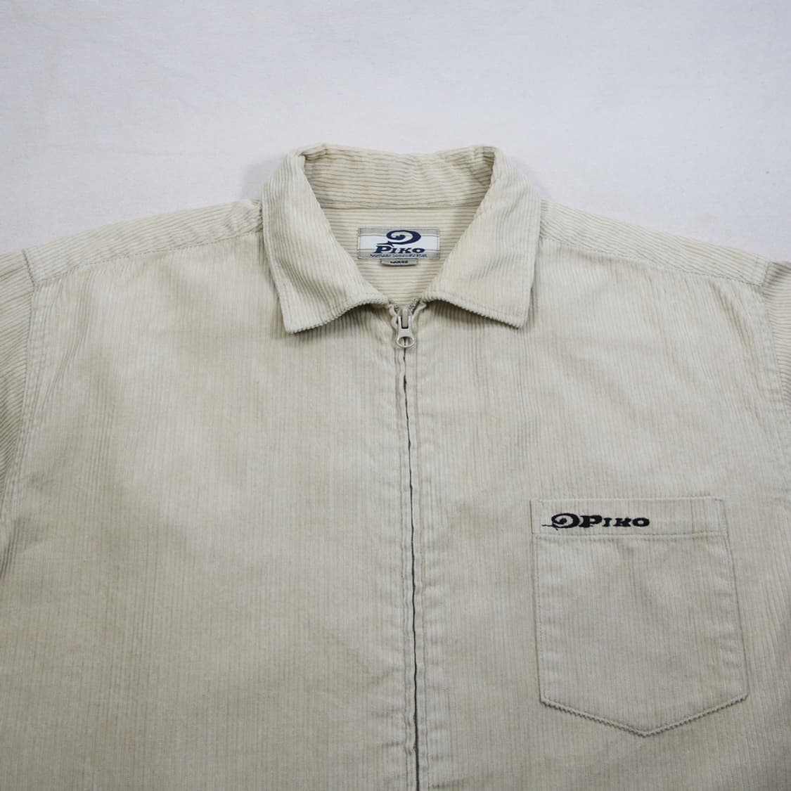 (착용컷) PIKO 코듀로이 집업 자켓 (남성용 103) 상품이미지4