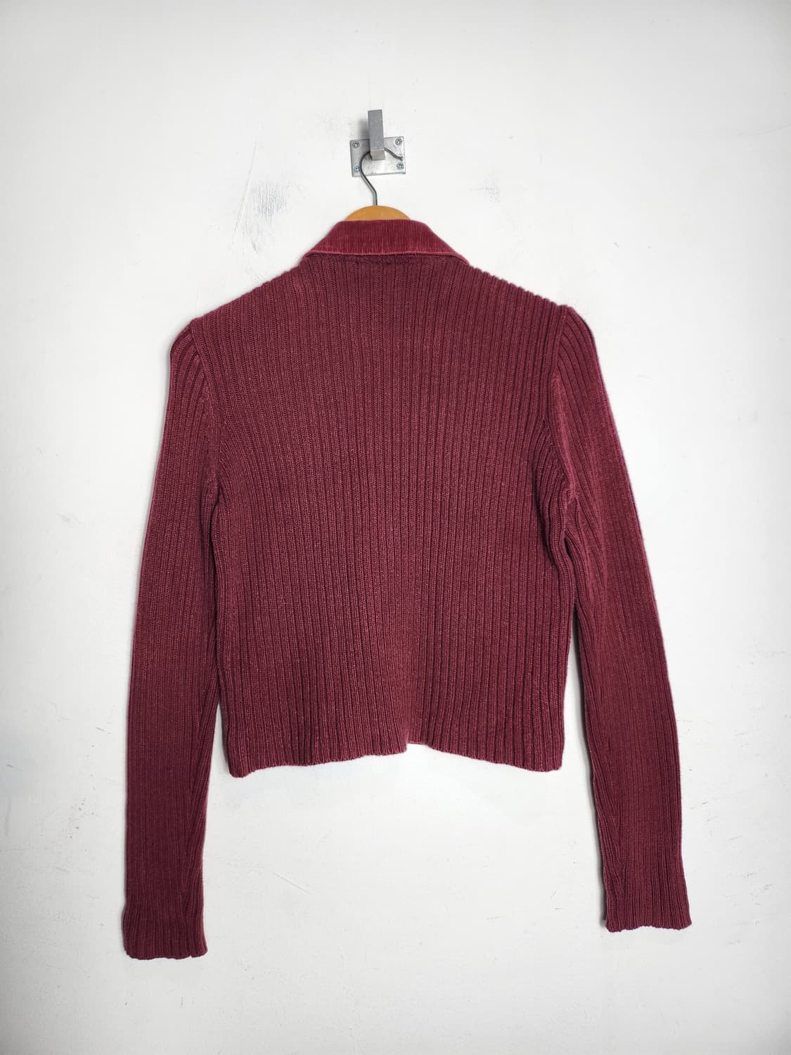 빈티지 코듀로이 골지 니트 자켓 상품이미지5