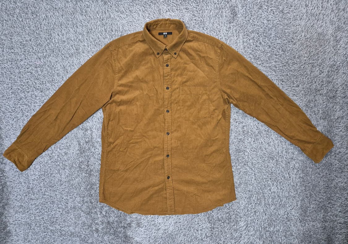 유니클로 남성 코듀로이 셔츠 XL 상품이미지1