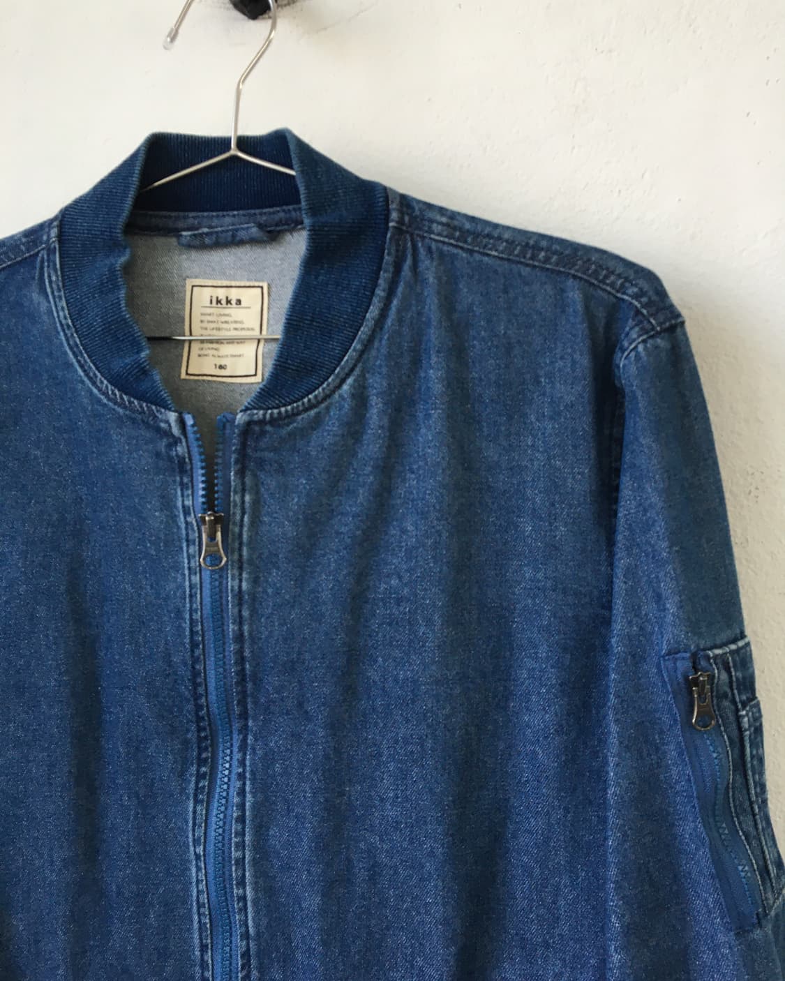 Denim bomber jacket 상품이미지4