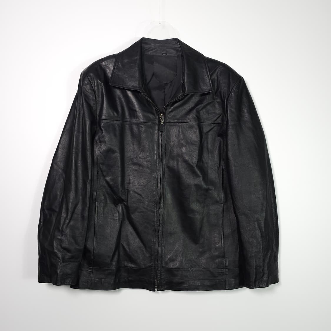 빈티지 양가죽 집업 자켓 L 상품이미지1