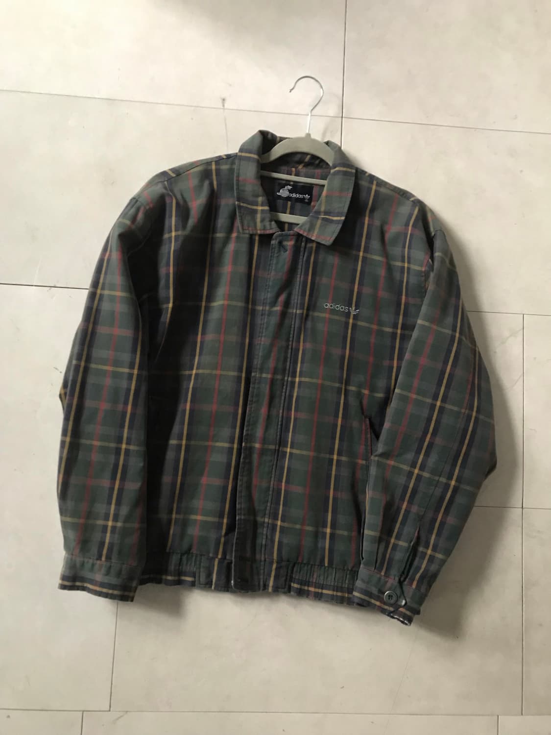 아디다스 80s 체크 블루종 상품이미지8