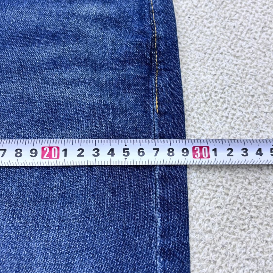 W30 L30 새상품 리바이스 502 데님 팬츠 0622E 상품이미지8