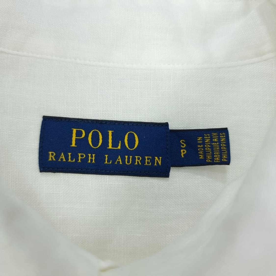[폴로 랄프로렌] 린넨 풀오버 반팔 셔츠 아이보리 M20242 상품이미지7