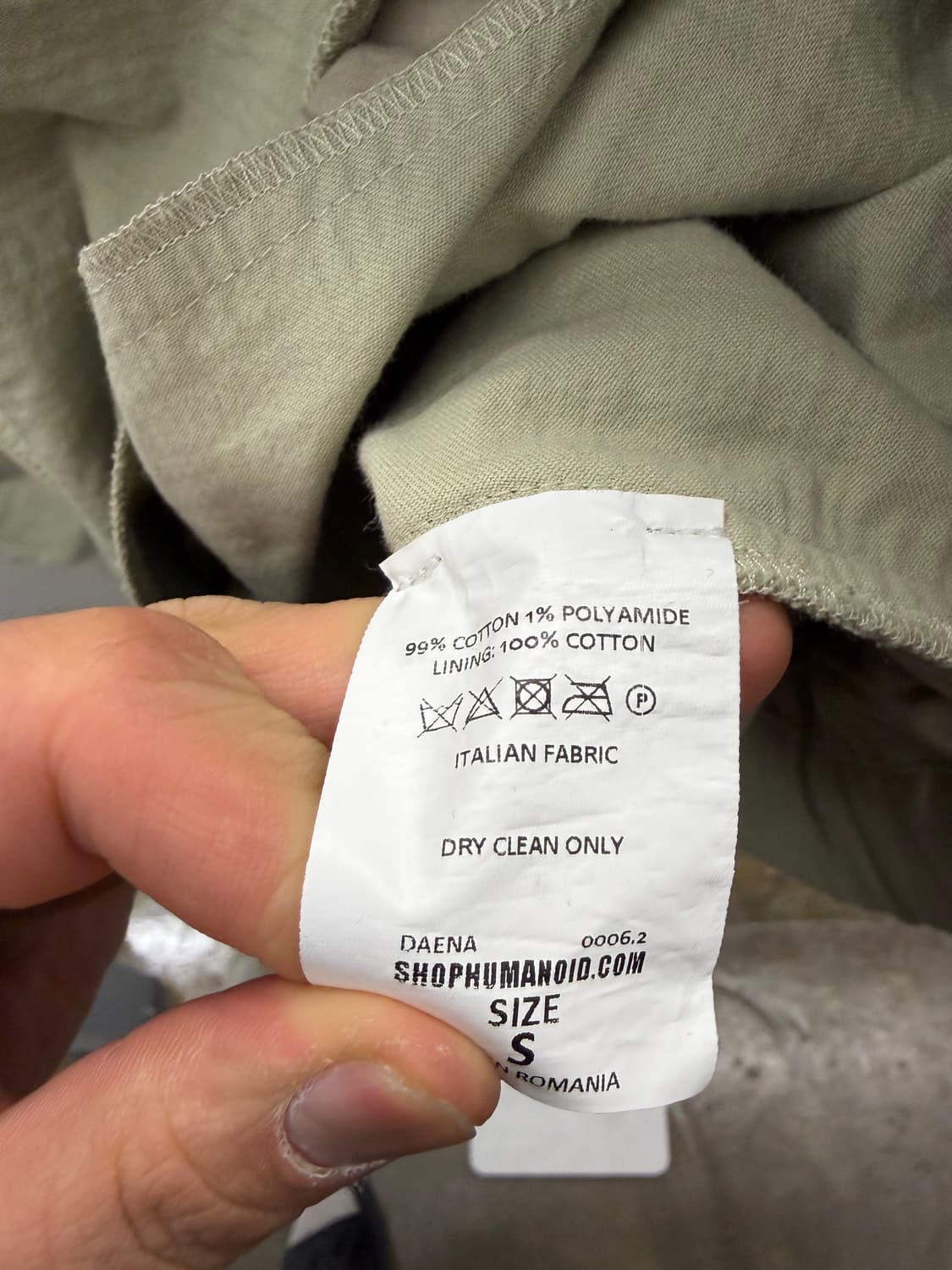 HUMANOID 자켓 S 상품이미지5