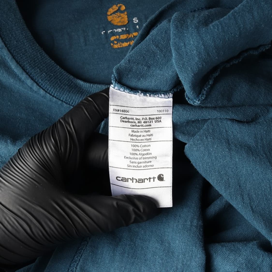 칼하트 시그니처 로고 그래픽 반팔 티셔츠 S 상품이미지6