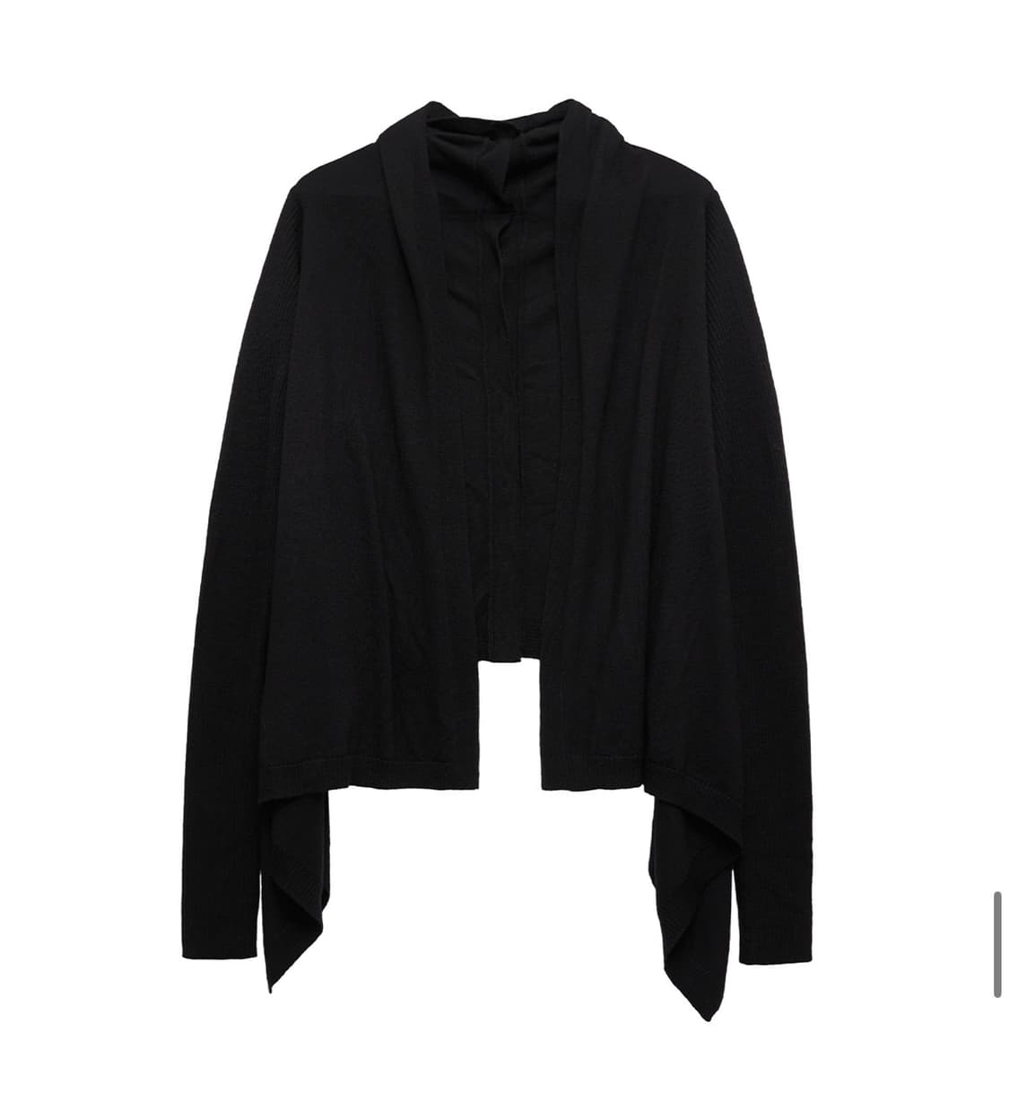 yeel 오픈 가디건 DRAPED BUTTON-DETAIL OPEN CA 상품이미지8