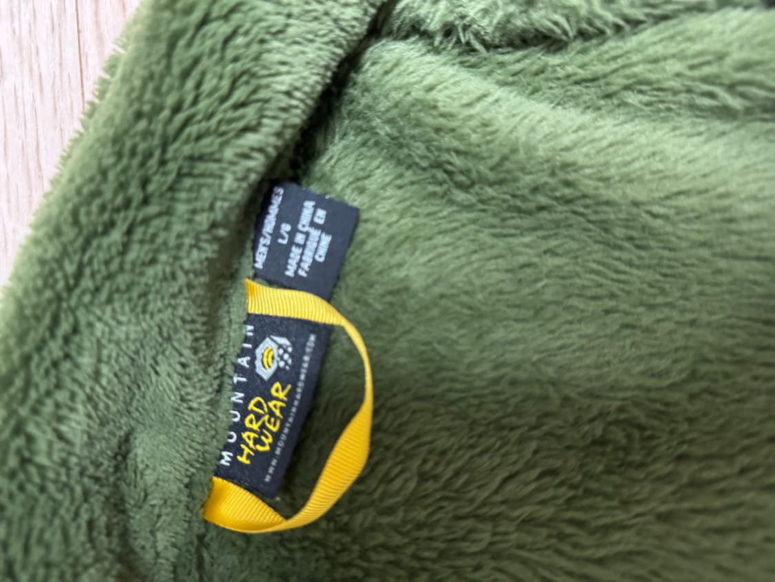 L) 마운틴하드웨어 몽키플리스 자켓 그린 상품이미지6