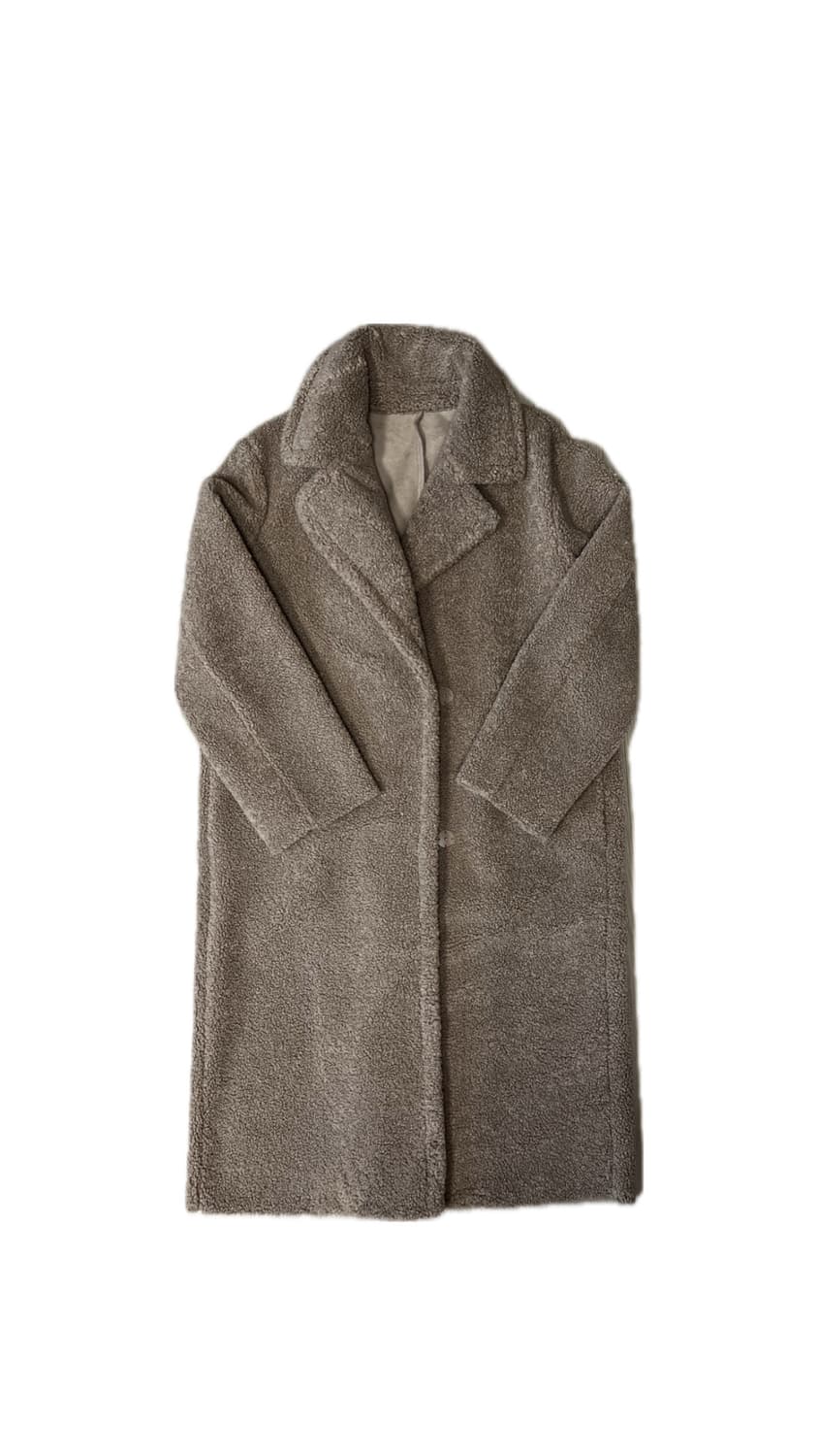 자라 테디베어 롱코트 상품이미지1