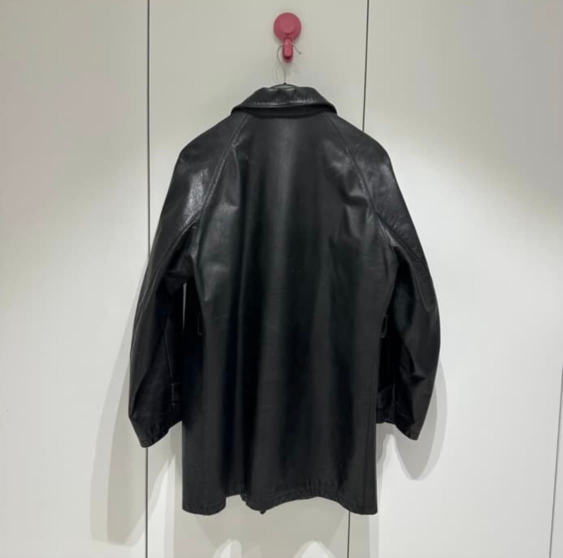 더반 인터메쪼 레더 피코트 자켓 상품이미지6