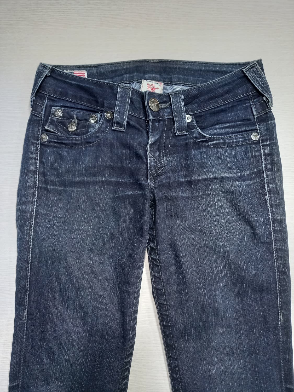 25 트루릴리젼 USA Billy 워싱 스판 슬림일자진 진청 25-292 상품이미지3