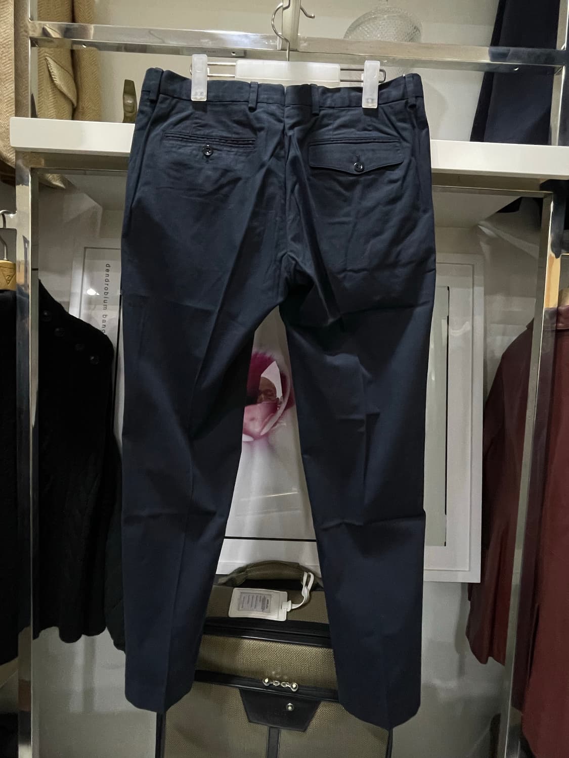 폴로랄프로렌(블랙라벨)/블랙 슬랙스팬츠 상품이미지2