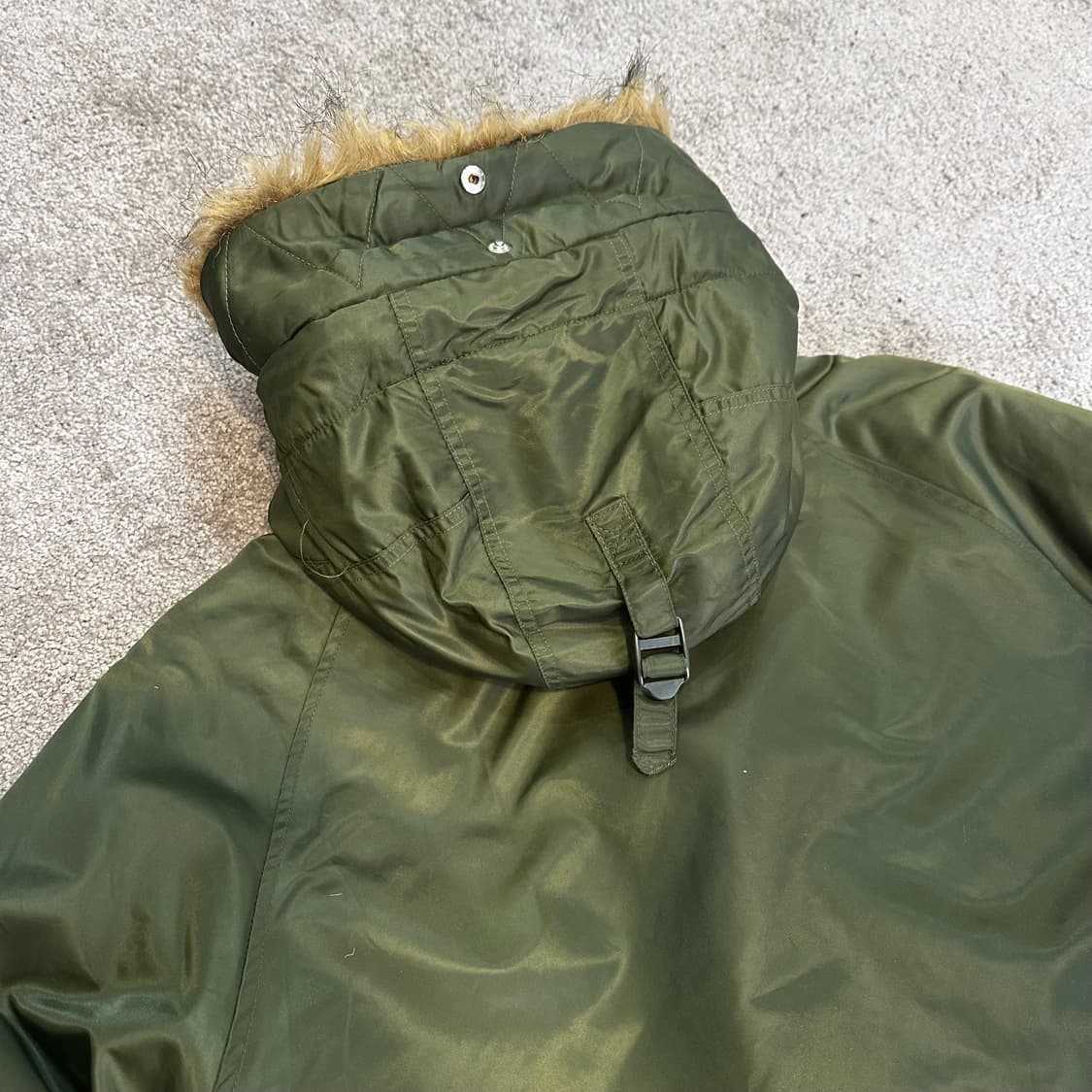 90s Virgin Voyage N-3B 밀리터리 플라잉 파카L 상품이미지9