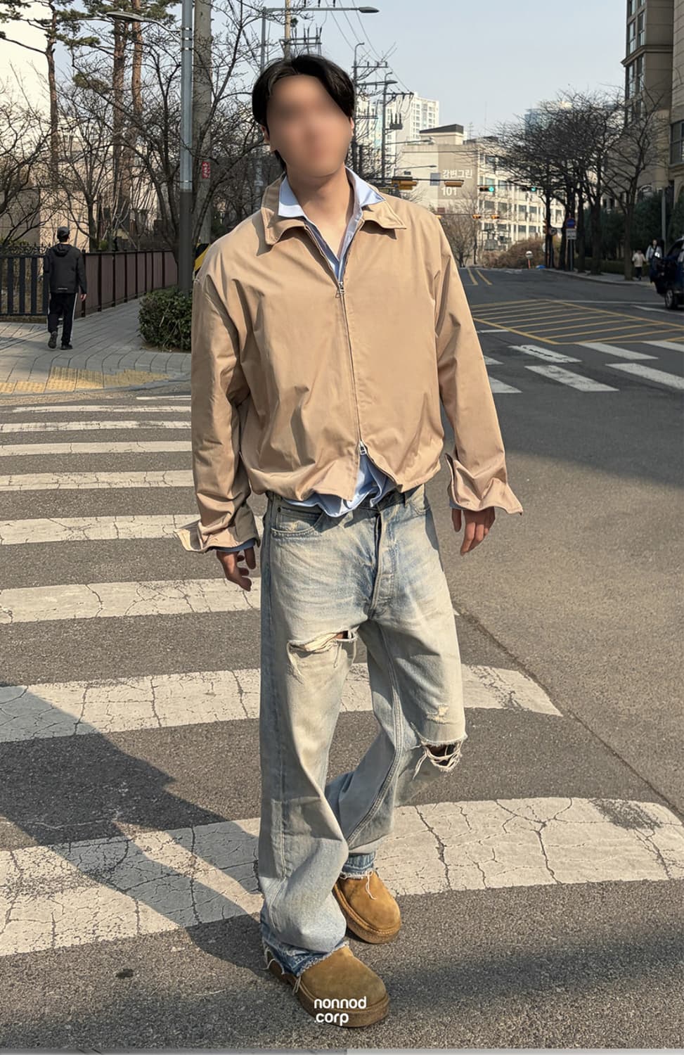 [새상품]논노드 모듈 와이어 자켓 2사이즈 상품이미지2