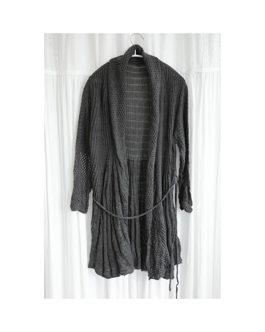 Federico grey cardigan 상품이미지1