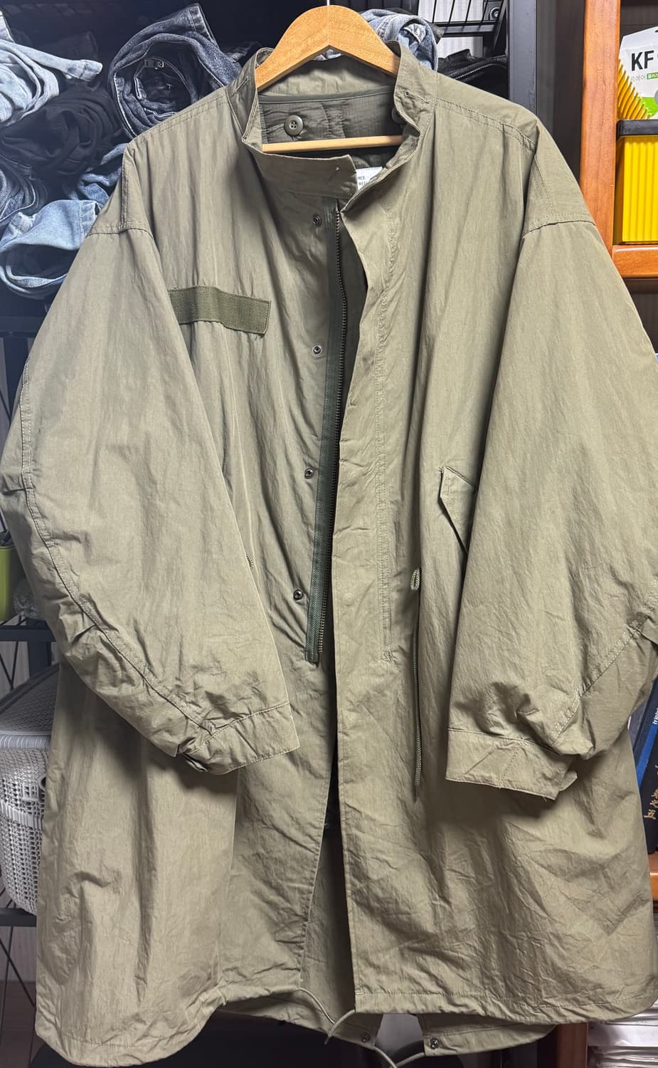 21fw 프릭스스토어 m65 피쉬테일 올리브  m사이즈 상품이미지1