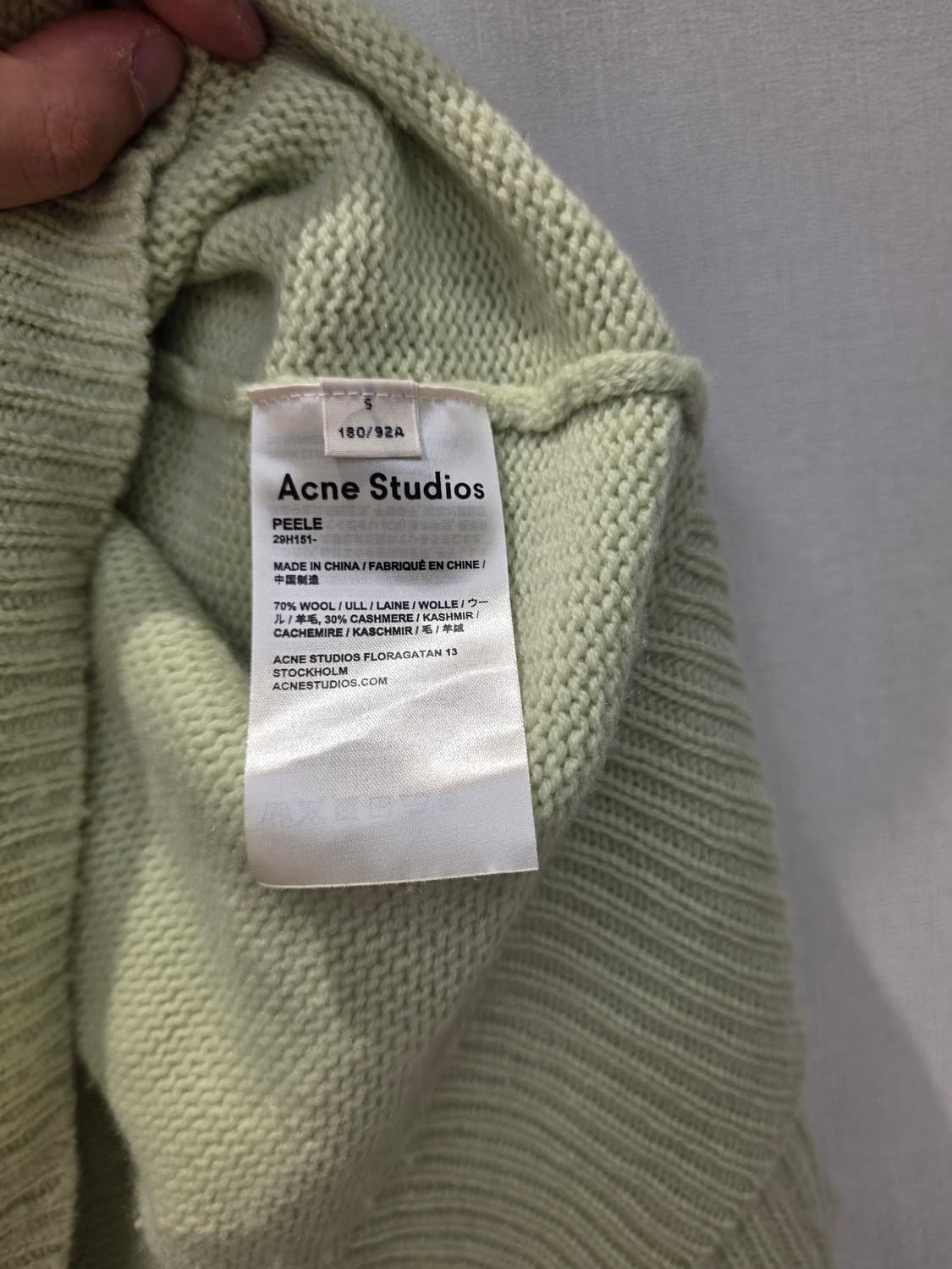 Acne Studios peele knit 상품이미지4
