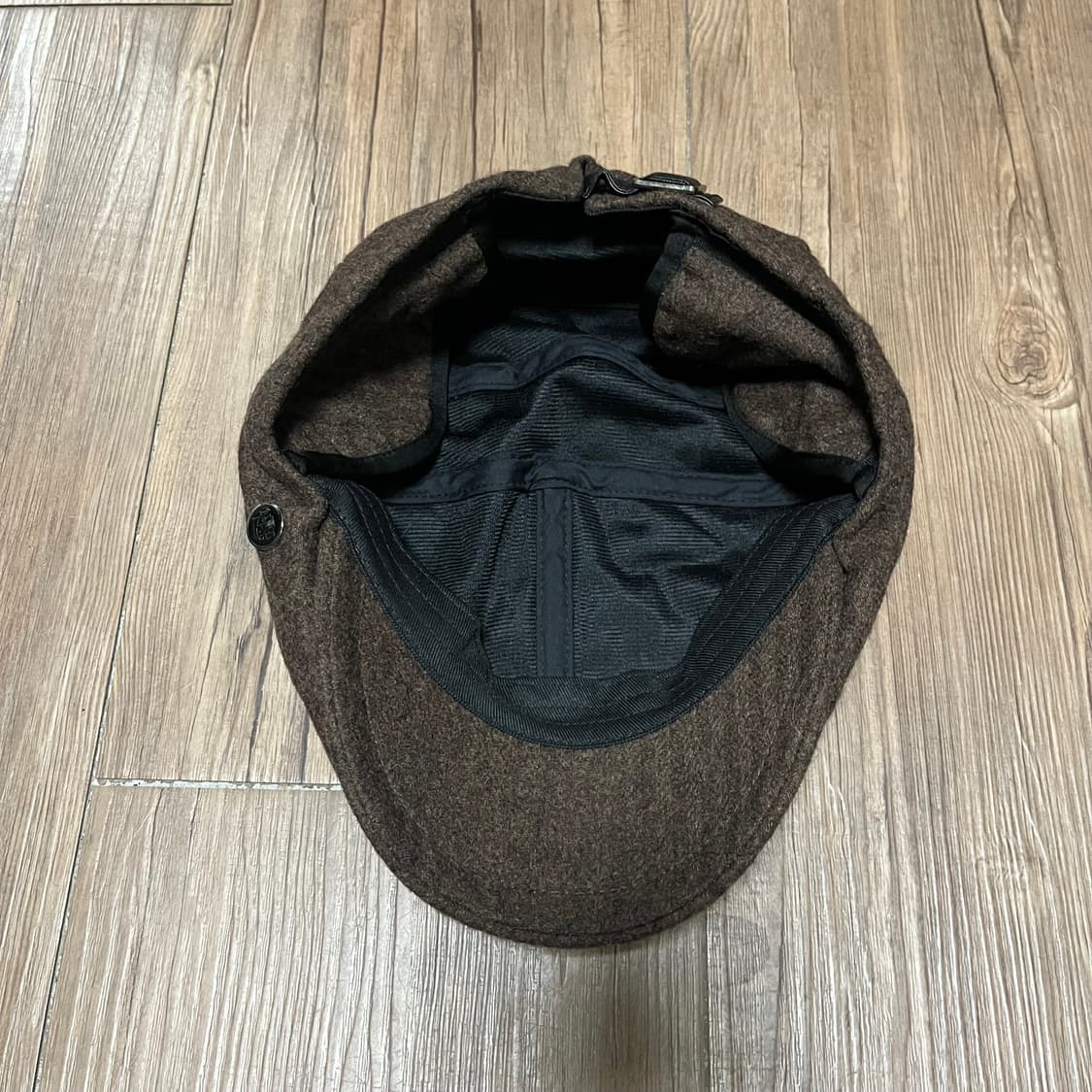 Vintage brown hunting cap 상품이미지6