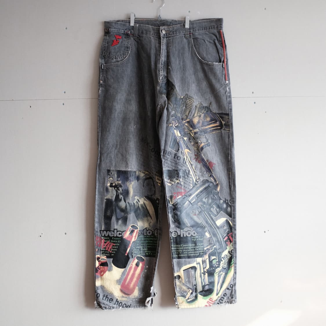 Arme Welcome The Hood Panting Denim 상품이미지1