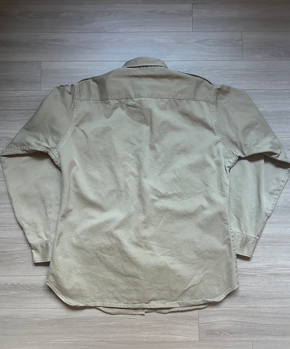 50's 미군 35th Infantry Div. 오피서 셔츠~103 상품이미지4