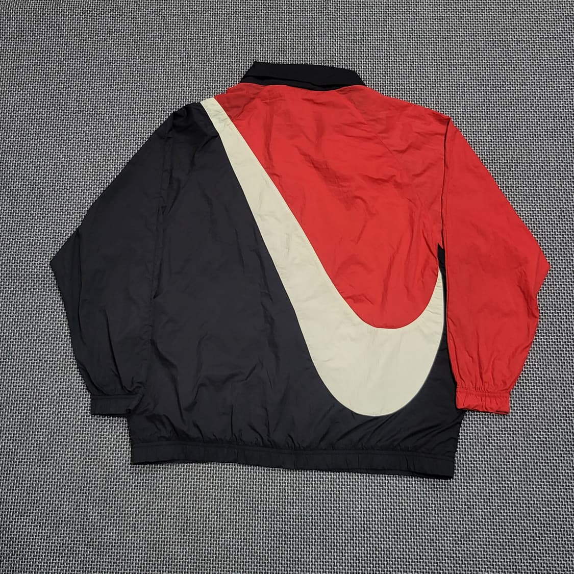 나이키 빅스우시 바람막이 자켓 블랙/레드 (M) 상품이미지2