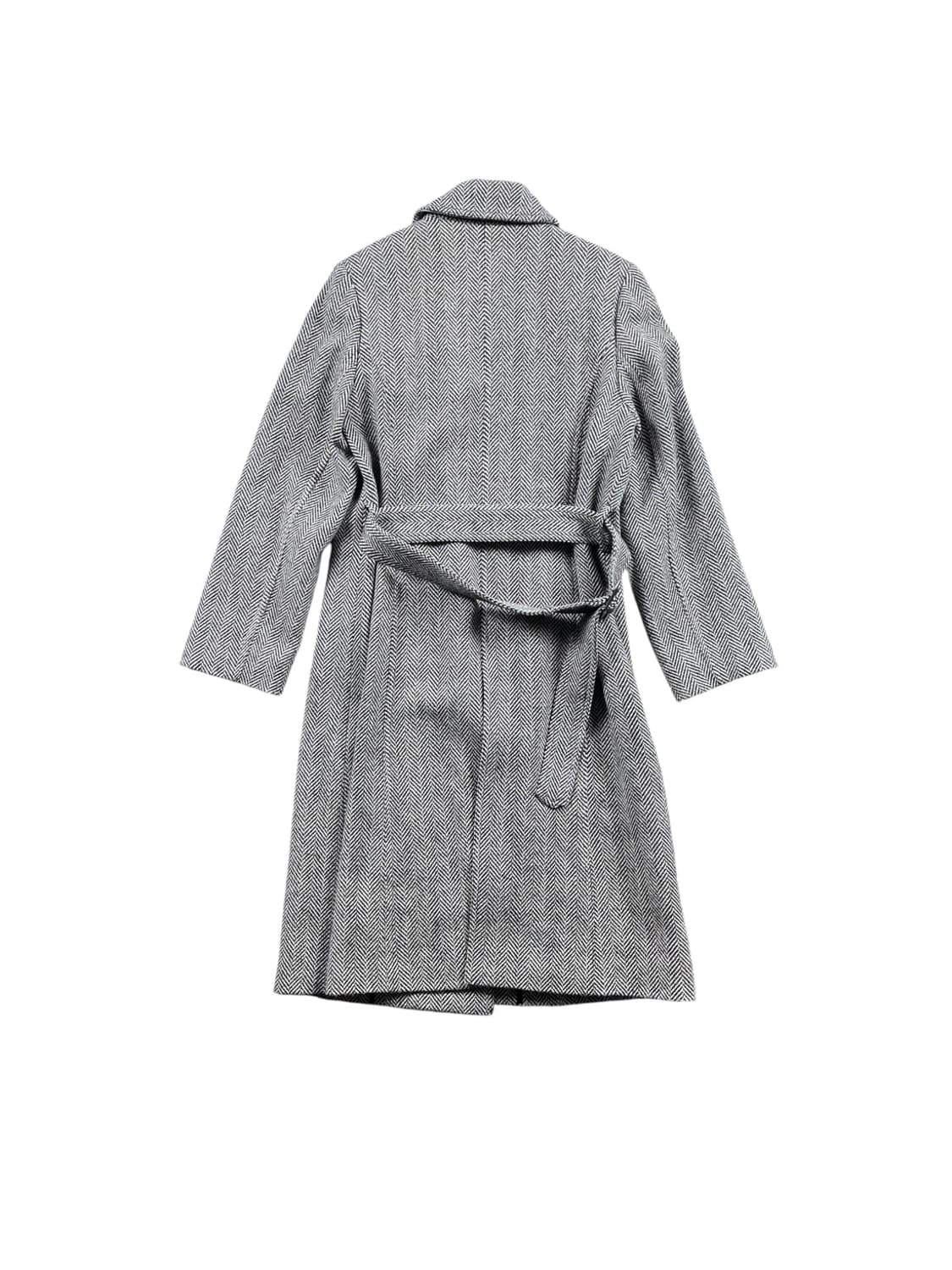 Vintage 패턴 롱코트  상품이미지3