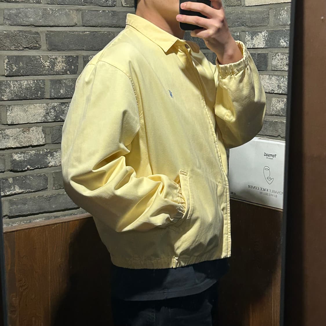 L) 폴로 랄프로렌 옐로우 스윙톱 블루종 자켓 상품이미지10