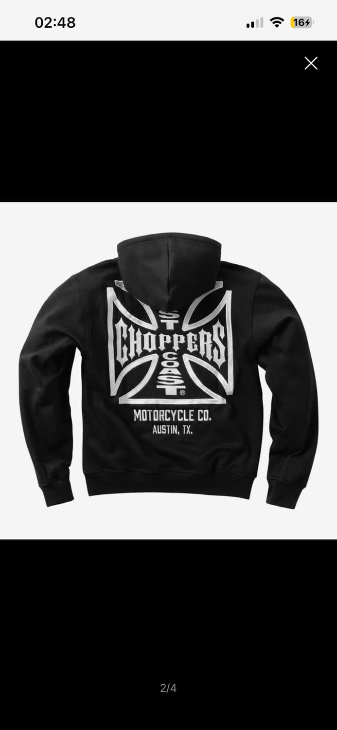 웨스트 코스트 챠퍼스 후드티 상품이미지2